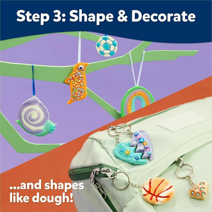 Image of Elmer's® Dough Kit,Stretch 'N Create,Keychain,18 Piece,Multi