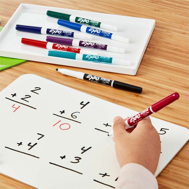 Image of Expo 2138471A Low-Odor Dry Erase Markers, Erasable, Assorted Ink/, 16 / Pack