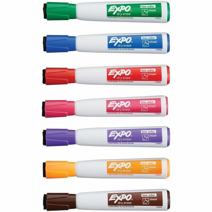 Image of Sharpie 1944741A Magnetic Dry-erase Marker, Erasable, Assorted Ink/, 8 / Pack