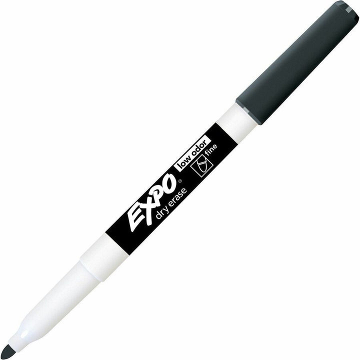 Image of Expo 86674A Low-Odor Dry Erase Markers, Erasable, Assorted Ink, Dry, 4 / Set