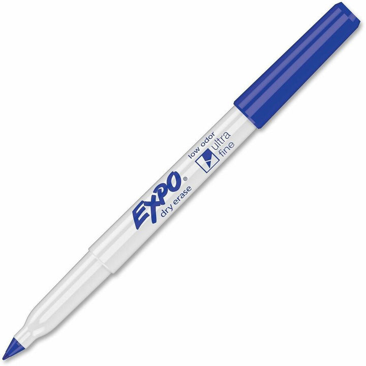 Image of Expo 1871133A Low Odour Dry Erase Markers Ultra Fine Assorted Colours 4/pkg, Erasable, Assorted Ink, Alcohol Based/, 4 / Set