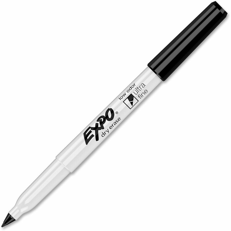 Image of Expo 1871133A Low Odour Dry Erase Markers Ultra Fine Assorted Colours 4/pkg, Erasable, Assorted Ink, Alcohol Based/, 4 / Set