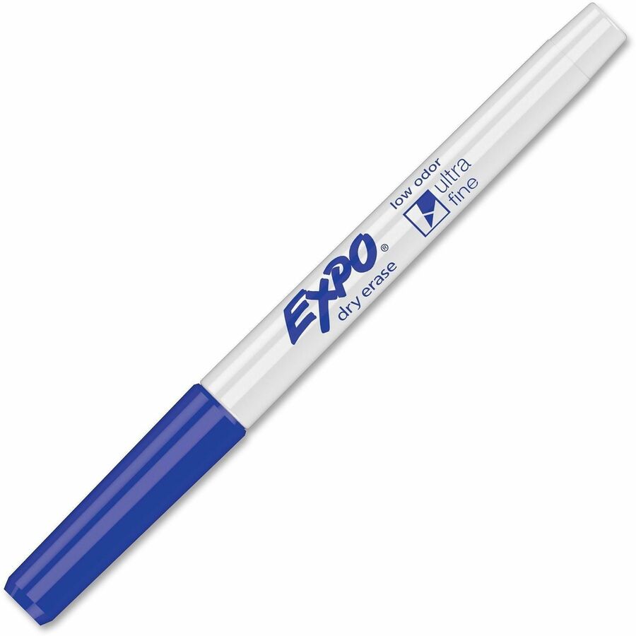 Image of Expo 1871133A Low Odour Dry Erase Markers Ultra Fine Assorted Colours 4/pkg, Erasable, Assorted Ink, Alcohol Based/, 4 / Set