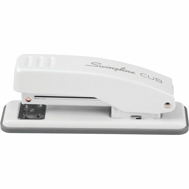 Image of Swingline® Cub Compact Metal Stapler, 20 Sheet Capacity, Arctic White