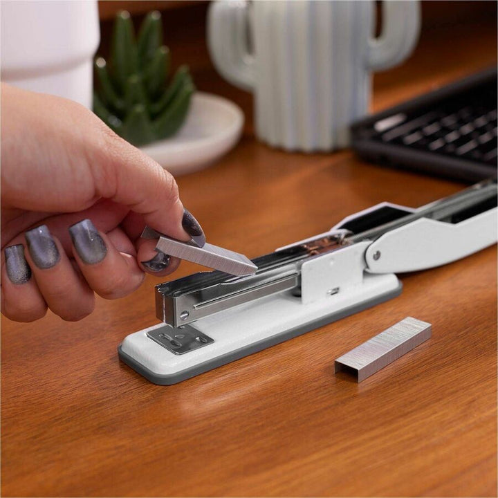 Image of Swingline® Cub Compact Metal Stapler, 20 Sheet Capacity, Arctic White