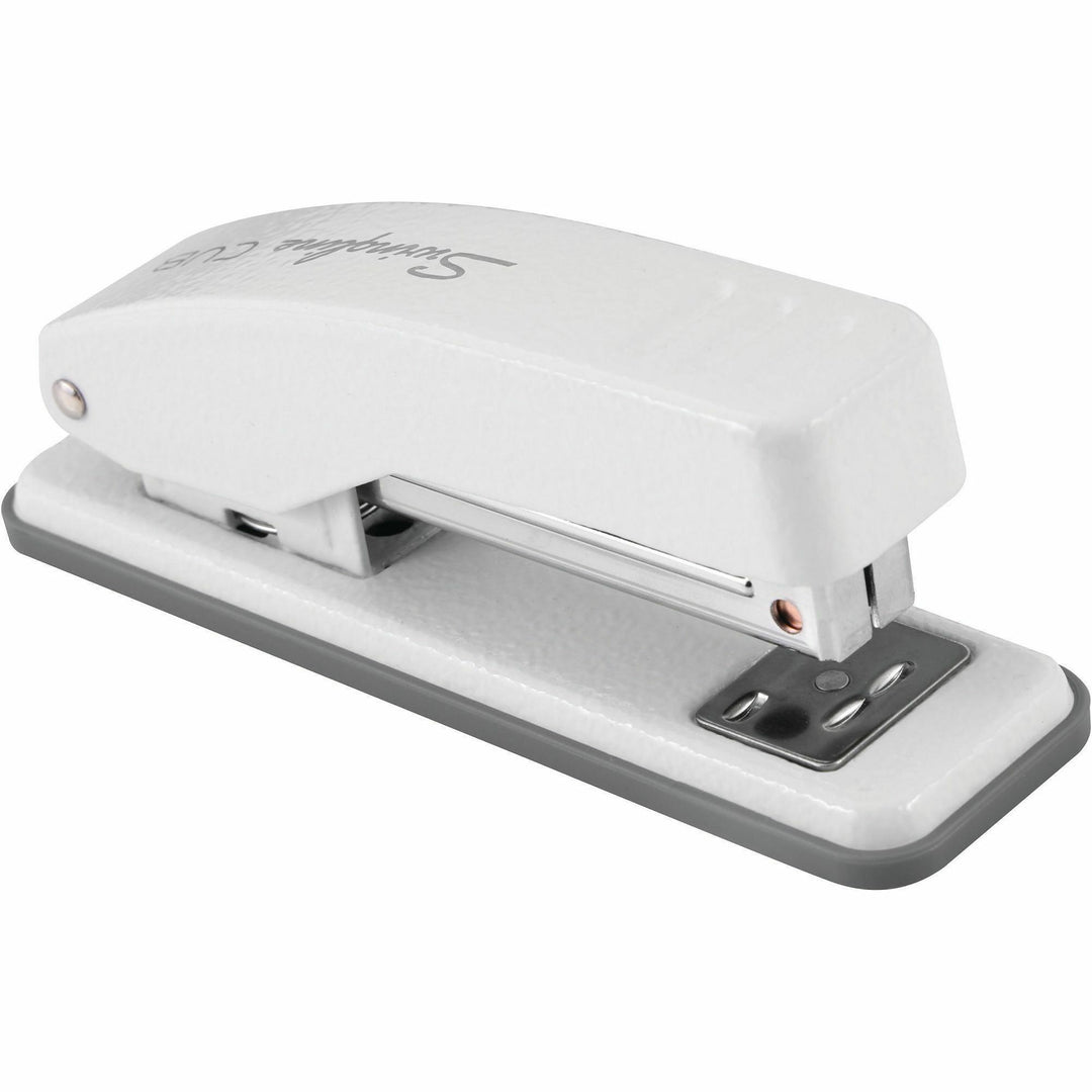 Image of Swingline® Cub Compact Metal Stapler, 20 Sheet Capacity, Arctic White