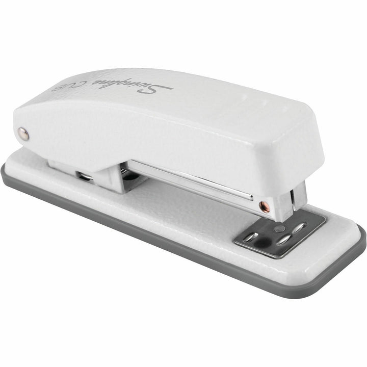 Image of Swingline® Cub Compact Metal Stapler, 20 Sheet Capacity, Arctic White