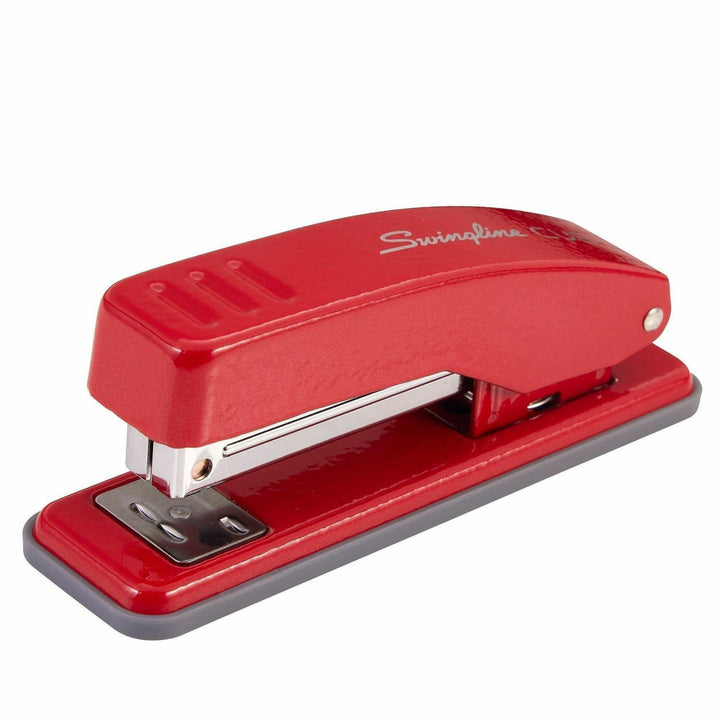Image of Swingline® Cub Compact Metal Staplers, 20 Sheet Capacity, Rio Red