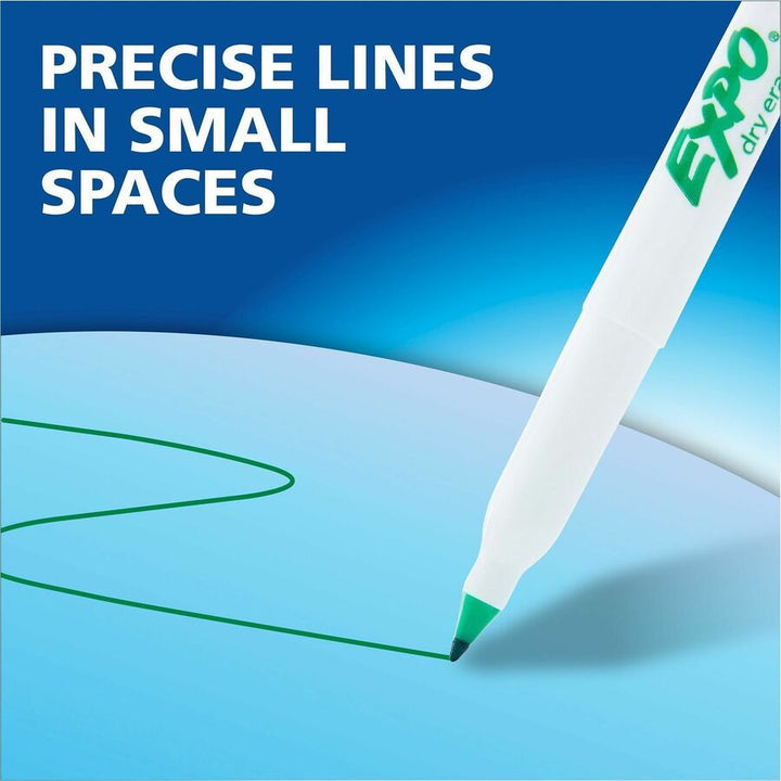 Image of Expo 1884309A Dry Erase Markers, Erasable, Assorted Ink, 8 / Set