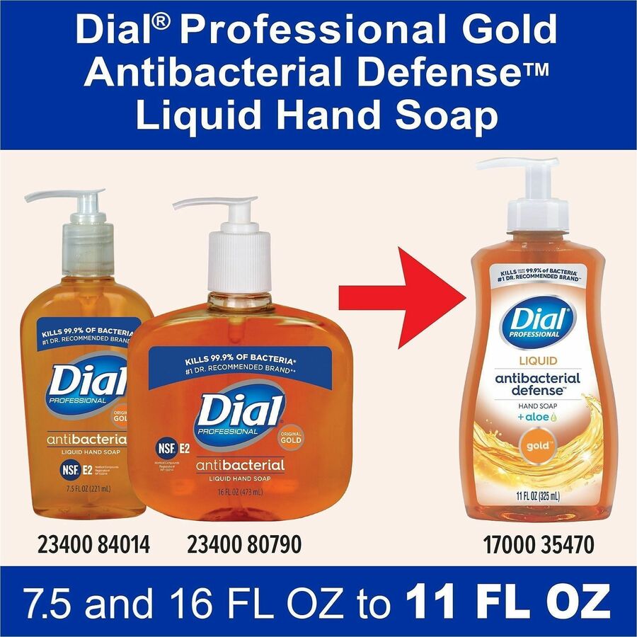 Image of Dial Professional 35470CT Antibacterial Defense Liquid Hand Soap