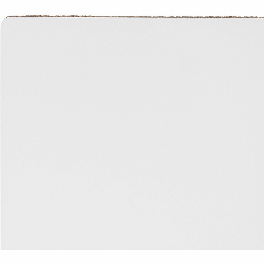 Image of Lorell 69670 Loop Whiteboard, 60" (5 ft) Width x 36" (3 ft) Height, White Steel Surface, Magnetic, Durable, Frameless, Impact Resistant, 1 Each