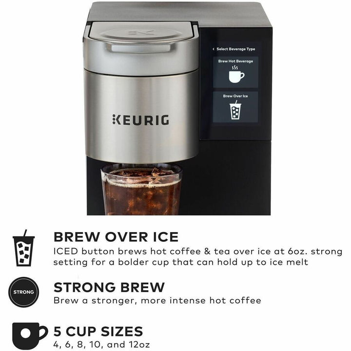 Image of Keurig K-2550 Commercial Single Serve Coffee Maker, Plumbed, Programmable, Black, 1 Each