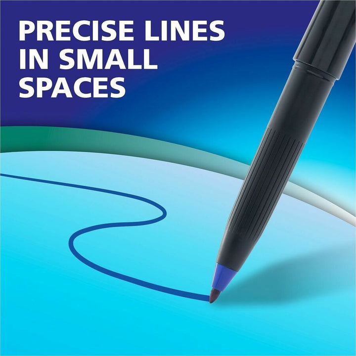 Image of Expo Vis-à-Vis 2134341A Wet Erase Markers, Ultra Fine Tip, Erasable, Assorted Ink, Glass, Calendar, 4 / Pack