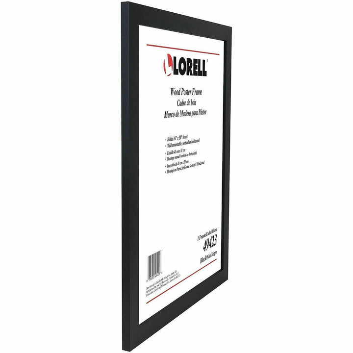 Image of Lorell Frame f/Posters,Vertical/Horizontal,Wood,16"x20",Black
