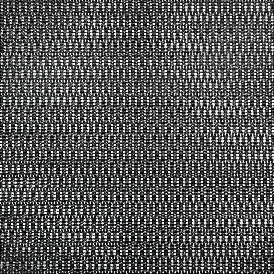 Image of Lorell 63211 Lanser All-Mesh Chair with Flip-Up Arms, Mesh Seat Material, Mesh Back Material, High Back, 5-star Base, Black, Armrest, 1 Each