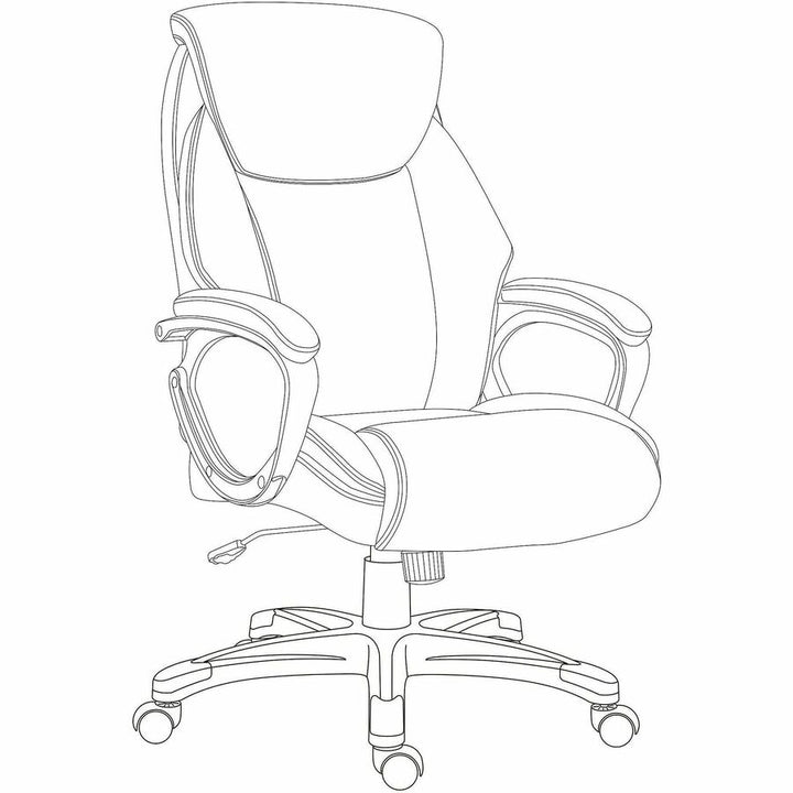 Image of Lorell 63290 Kyros High-Back Executive Chair