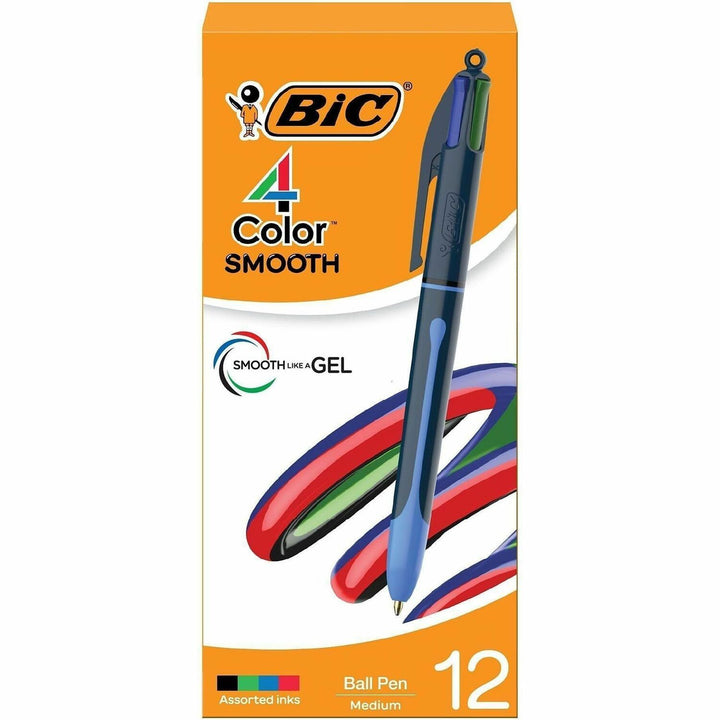 Image of BIC 4-Color MMS11AAST 4-Colours-in-One Multifunction Ball Pen