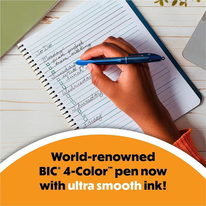 Image of BIC 4-Color MMS11AAST 4-Colours-in-One Multifunction Ball Pen