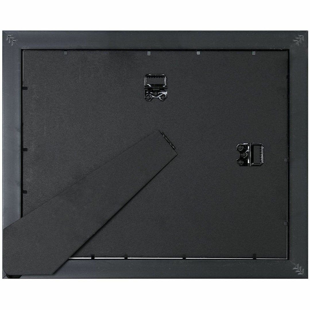 Image of Lorell 49417 Two-toned Certificate Frame, 16" x 13" Frame Size, Desktop, Wall Mountable, Vertical, Horizontal, Black, 1 Each