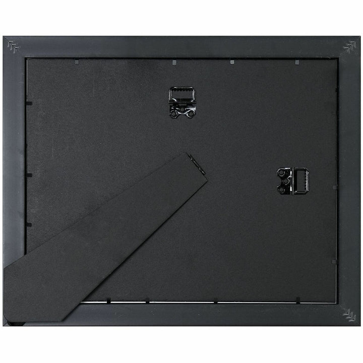 Image of Lorell 49417 Two-toned Certificate Frame, 16" x 13" Frame Size, Desktop, Wall Mountable, Vertical, Horizontal, Black, 1 Each