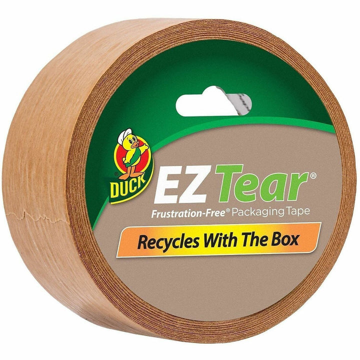 Image of Duck® Brand EZ Tear Paper Tape, 1.88" x 25 yd, Brown