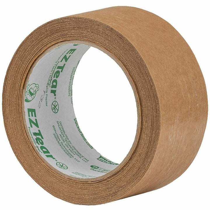 Image of Duck® Brand EZ Tear Paper Tape, 1.88" x 25 yd, Brown