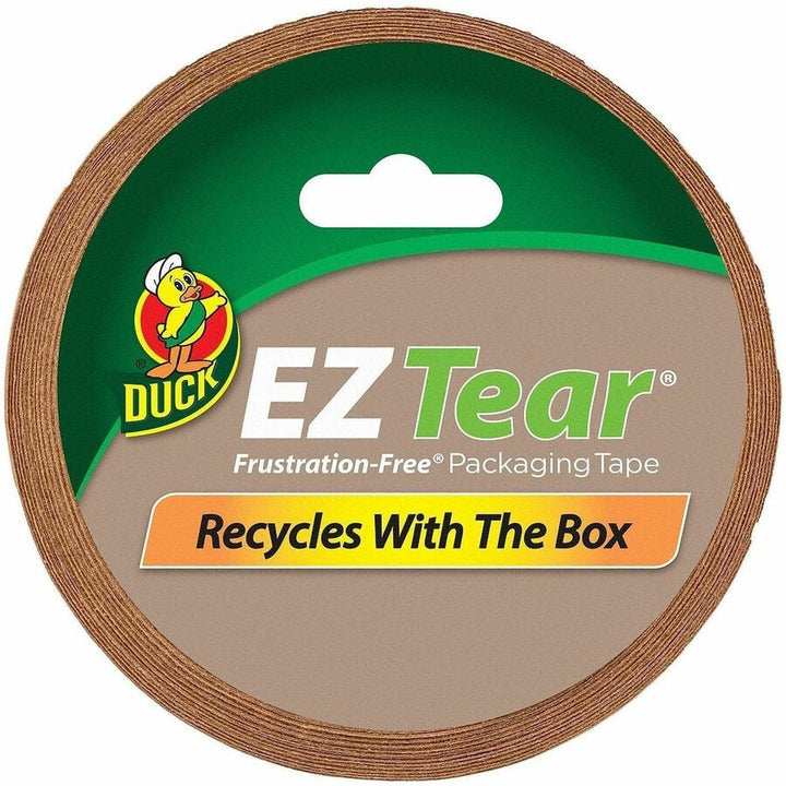 Image of Duck® Brand EZ Tear Paper Tape, 1.88" x 25 yd, Brown