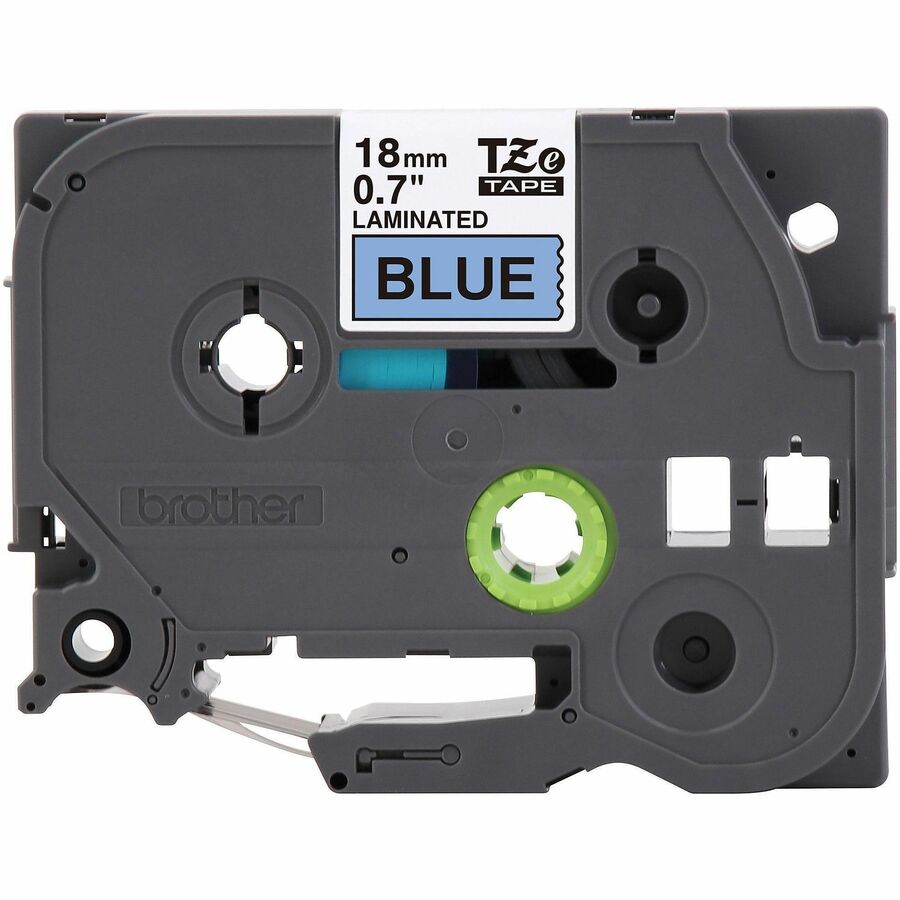 Image of Brother TZE541G Genuine P-touch TZe541 BK on BK Label Tape, Laminated, 18mmX8m
