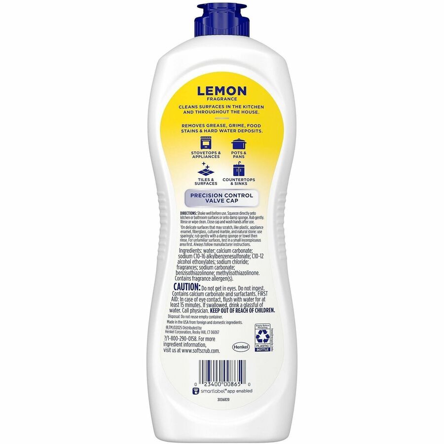 Image of Soft Scrub 07224CT Total Bath/Kitchen Cleanser