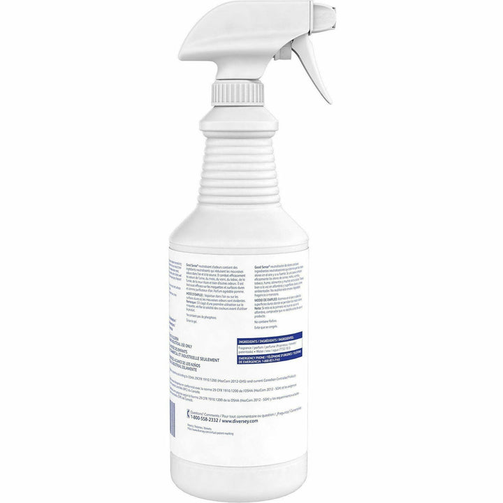 Image of Diversey 04439CT Good Sense Odor Counteractant, Spray, 32 fl oz (1 quart), Apple, Odor Neutralizer, 12 / Carton