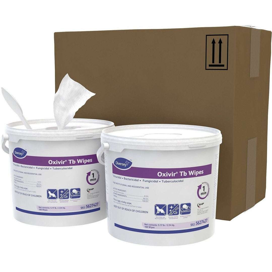 Image of Diversey 5627427CT Care Oxivir Tb Disinfectant Cleaner Wipes