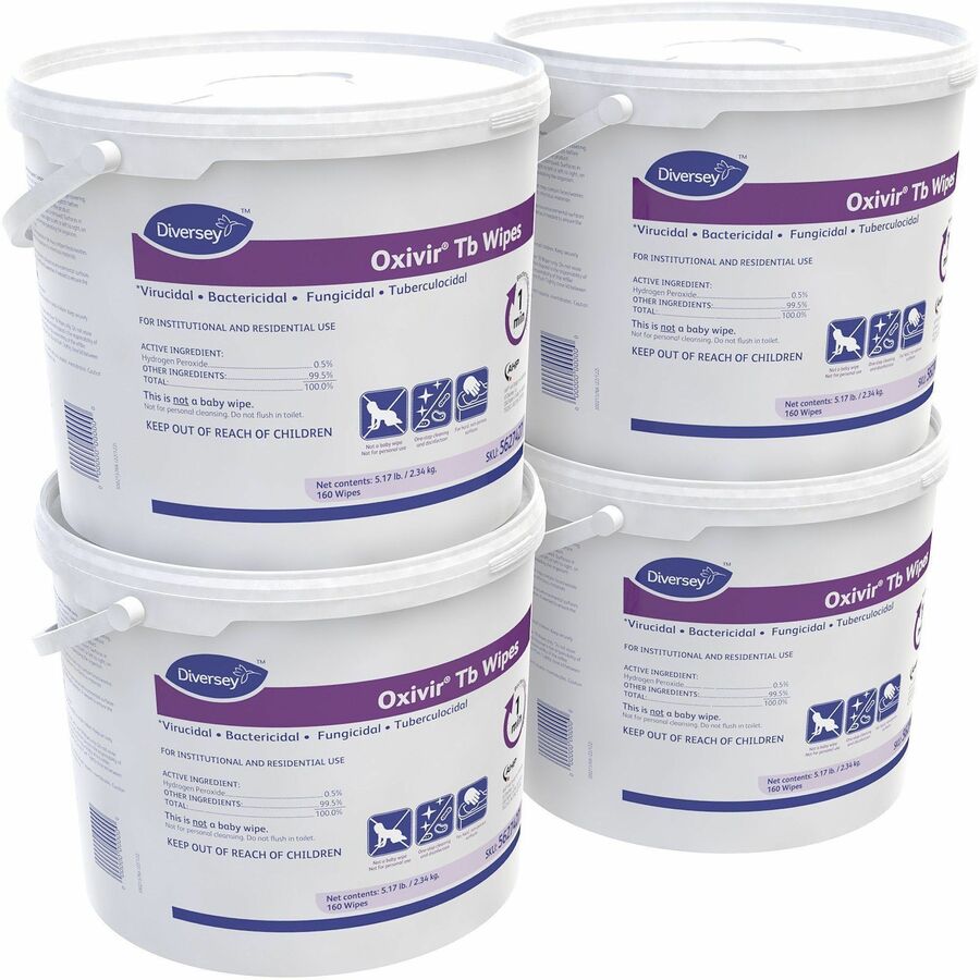 Image of Diversey 5627427CT Care Oxivir Tb Disinfectant Cleaner Wipes