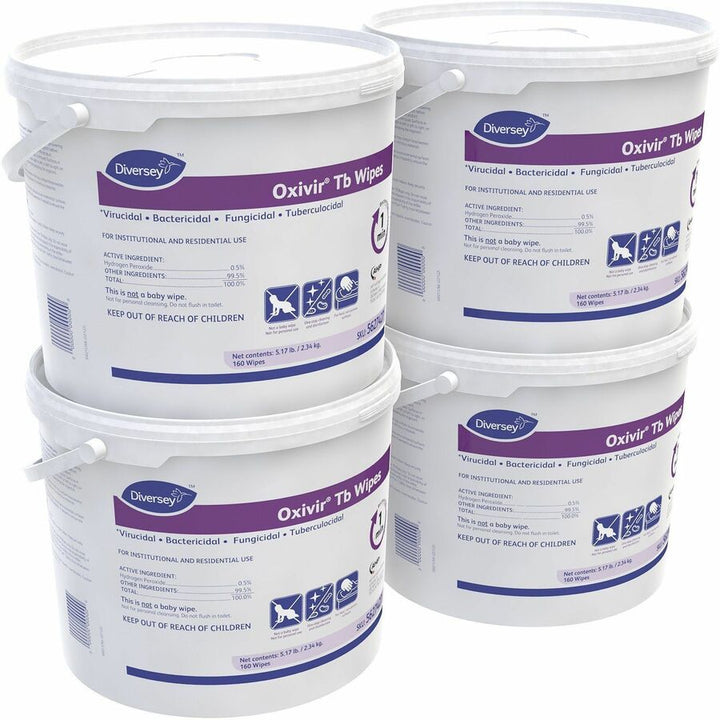 Image of Diversey 5627427CT Care Oxivir Tb Disinfectant Cleaner Wipes
