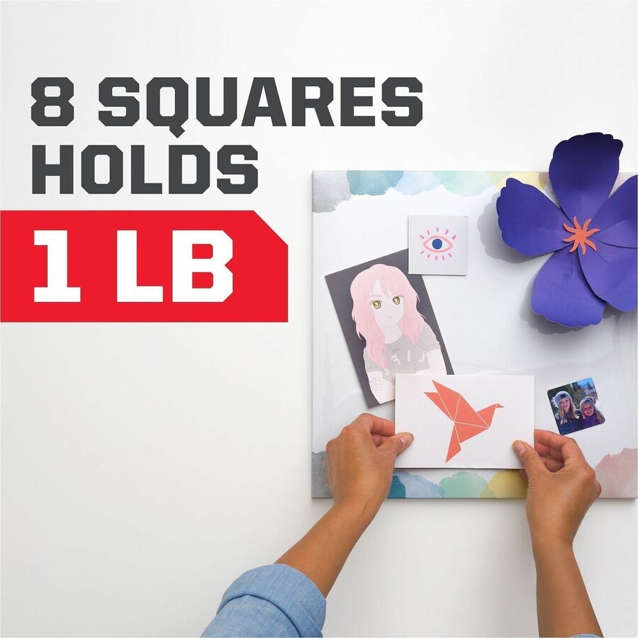 Image of Scotch 108AMSSQ16 Removable Double-Sided Mounting Squares