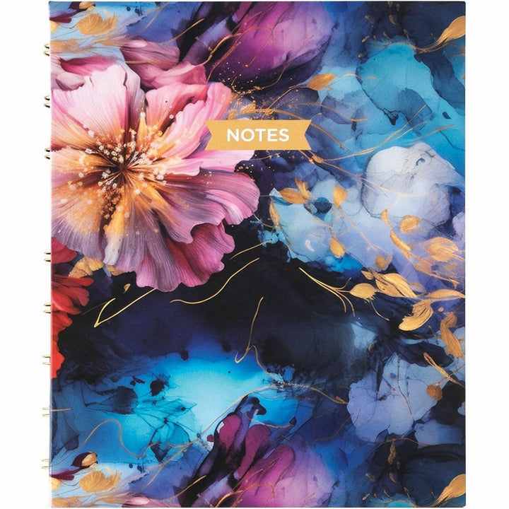 Image of Blueline A9C02 NotePro Notebook, Fashion Collection, 192 Pages, Midnight Floral