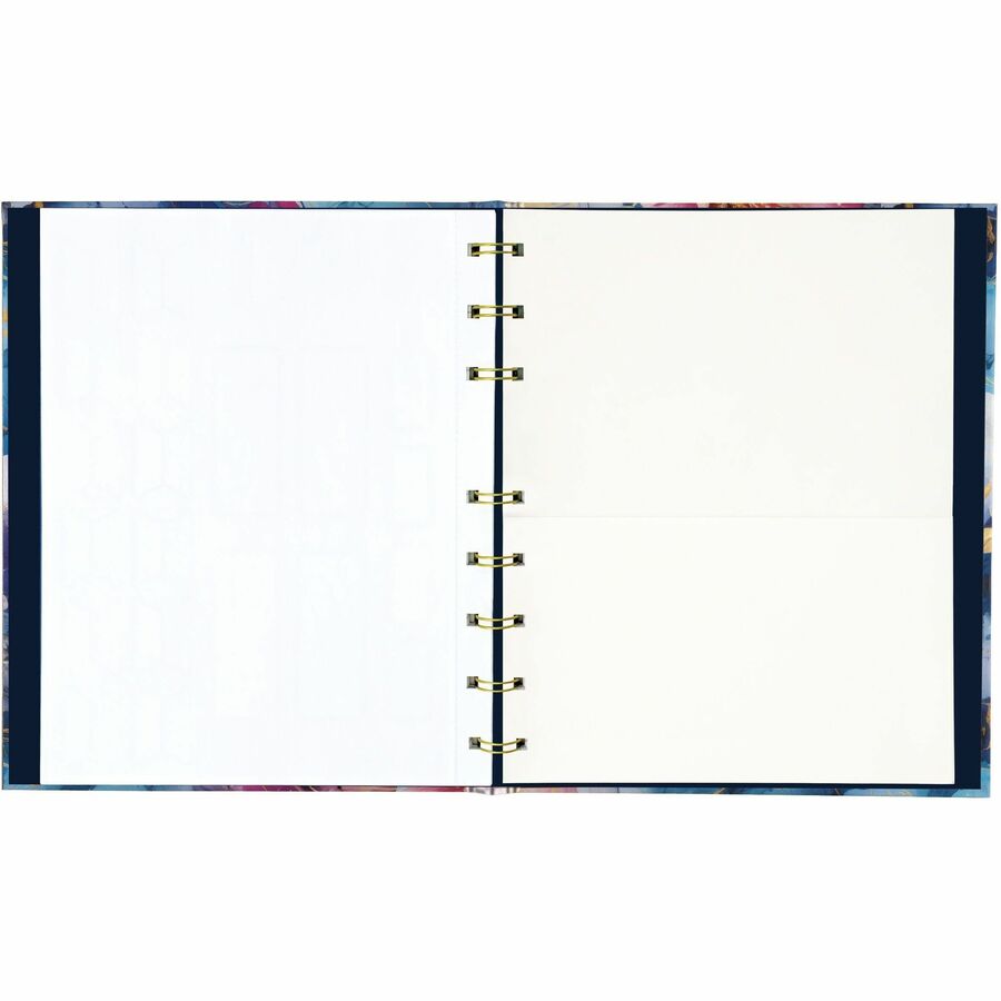 Image of Blueline A9C02 NotePro Notebook, Fashion Collection, 192 Pages, Midnight Floral