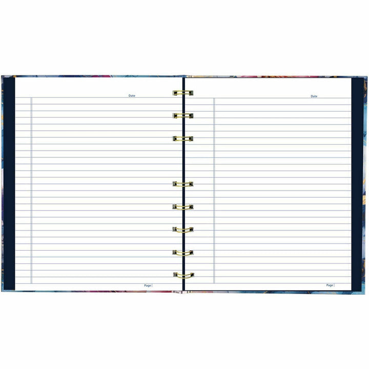Image of Blueline A9C02 NotePro Notebook, Fashion Collection, 192 Pages, Midnight Floral
