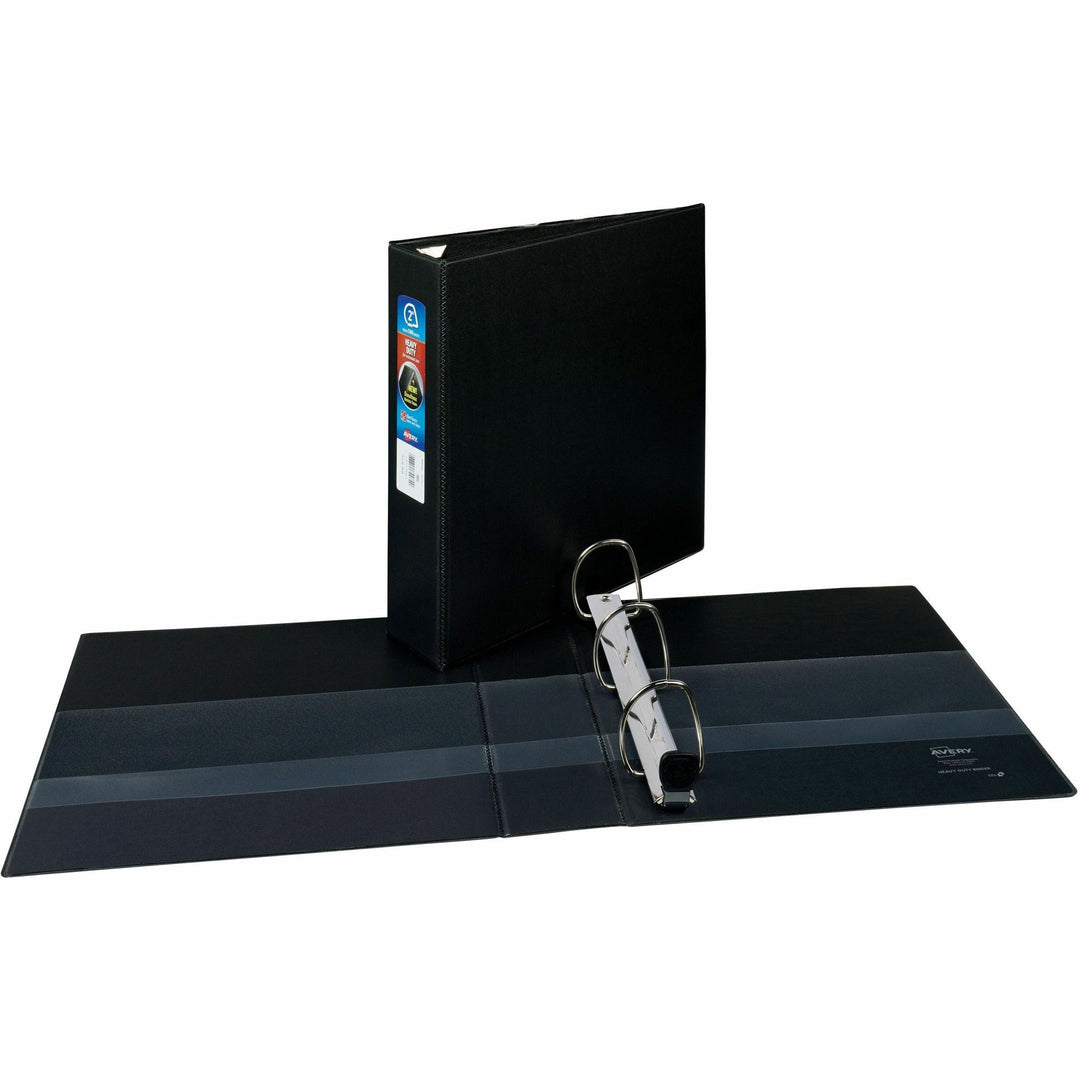 Image of Avery® Heavy-Duty Non-View Binder With Durahinge And One Touch Ezd Rings, 3 Rings, 2" Capacity, 11 X 8.5, Black