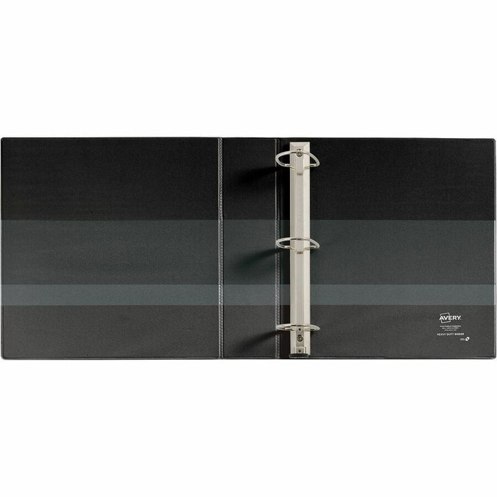 Image of Avery® Heavy-Duty Non-View Binder With Durahinge And One Touch Ezd Rings, 3 Rings, 2" Capacity, 11 X 8.5, Black