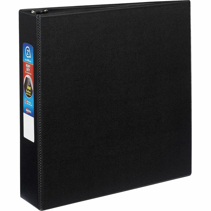 Image of Avery® Heavy-Duty Non-View Binder With Durahinge And One Touch Ezd Rings, 3 Rings, 2" Capacity, 11 X 8.5, Black