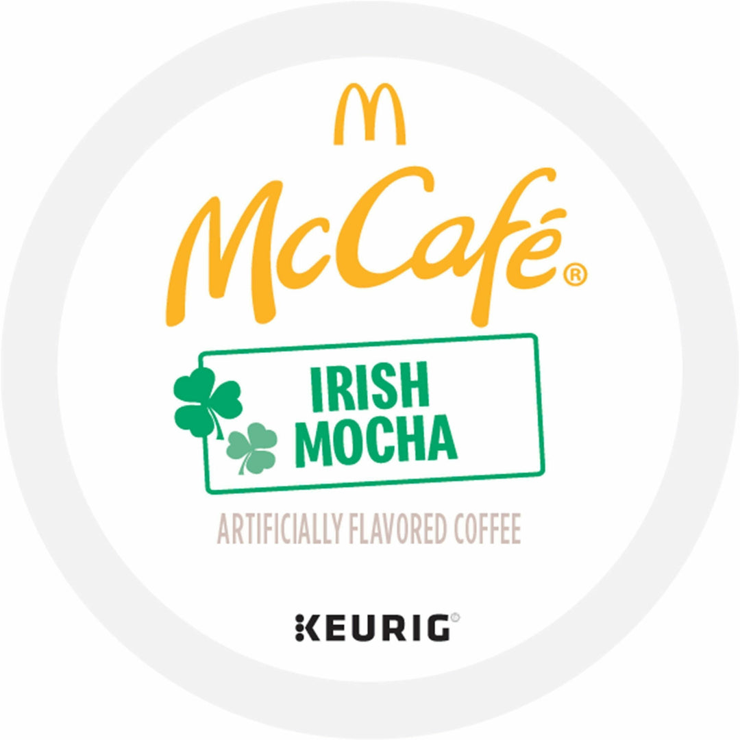 Image of McCafè® 9459CT Irish Mocha, Compatible with Keurig Brewer, Light, Per Box, 24 K-Cup, K-Cup, Irish Mocha, Kosher, 4 / Carton