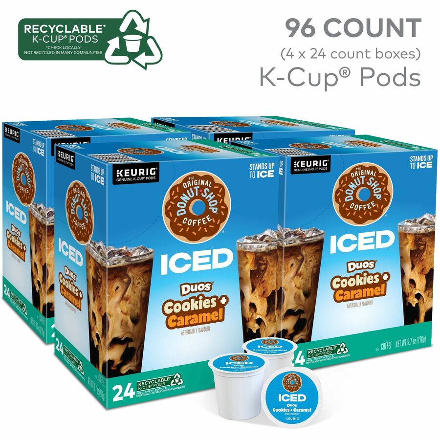 Image of McCafe 9881CT Iced Duos Cookies & Caramel Coffee