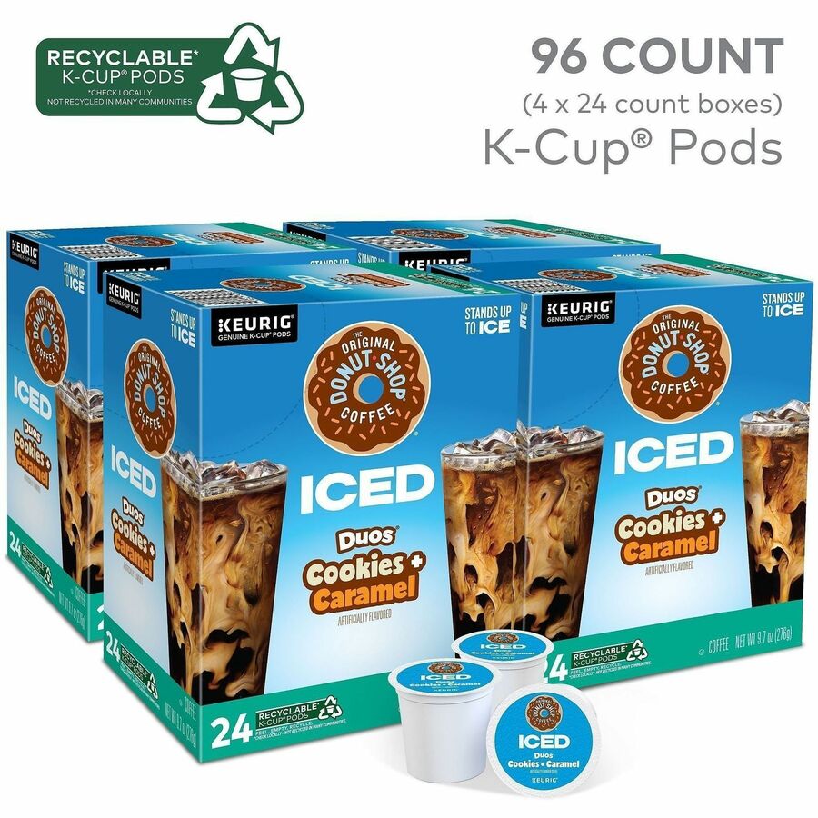 Image of McCafe 9881CT Iced Duos Cookies & Caramel Coffee