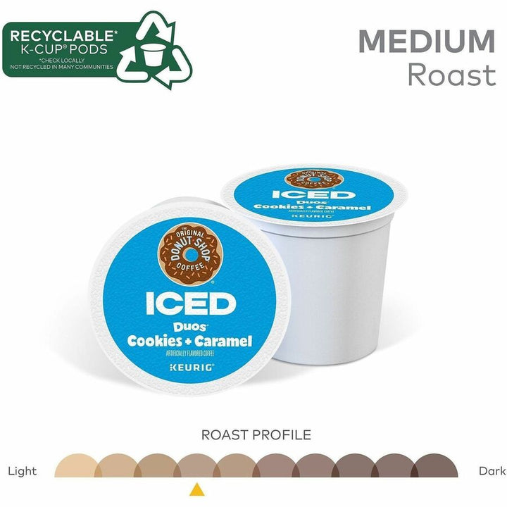 Image of McCafe 9881CT Iced Duos Cookies & Caramel Coffee