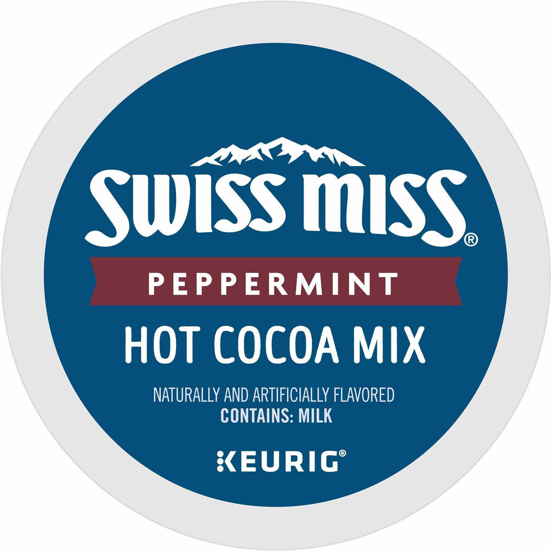 Image of Swiss Miss® 8526CT Peppermint Hot Cocoa, Peppermint, 22/Box, 4 / Carton