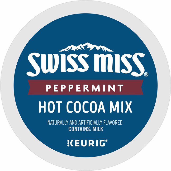 Image of Swiss Miss® 8526CT Peppermint Hot Cocoa, Peppermint, 22/Box, 4 / Carton