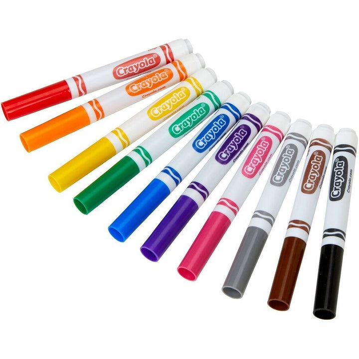 Image of Crayola 587771 Bulk Broadline Marker Set, Multi Ink, 24 / Box