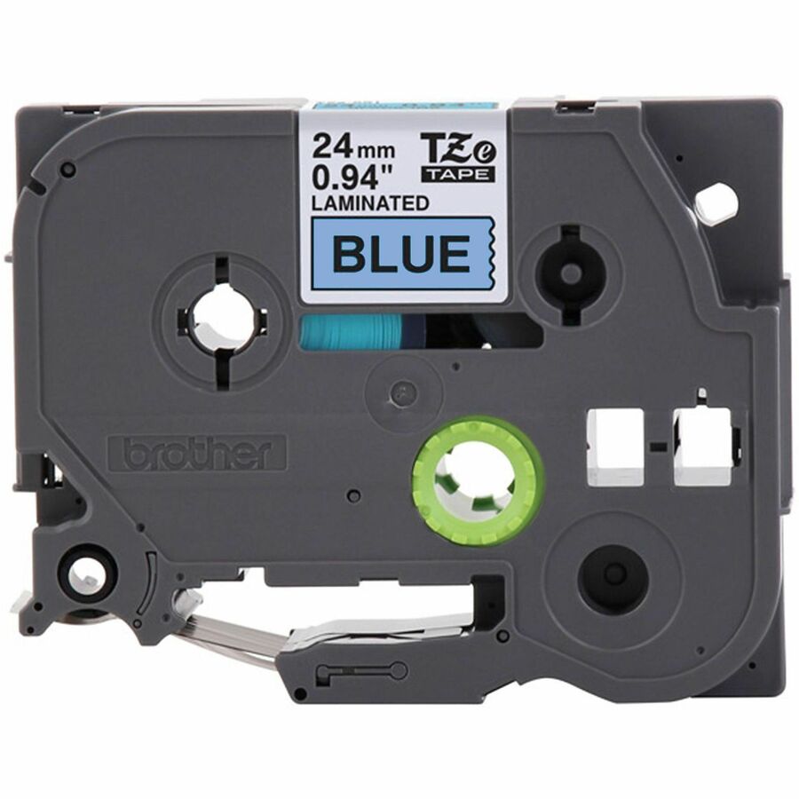 Image of Brother TZE551G Genuine P-touch TZe551 BK on BK Label Tape, Laminated, 24mmX8m