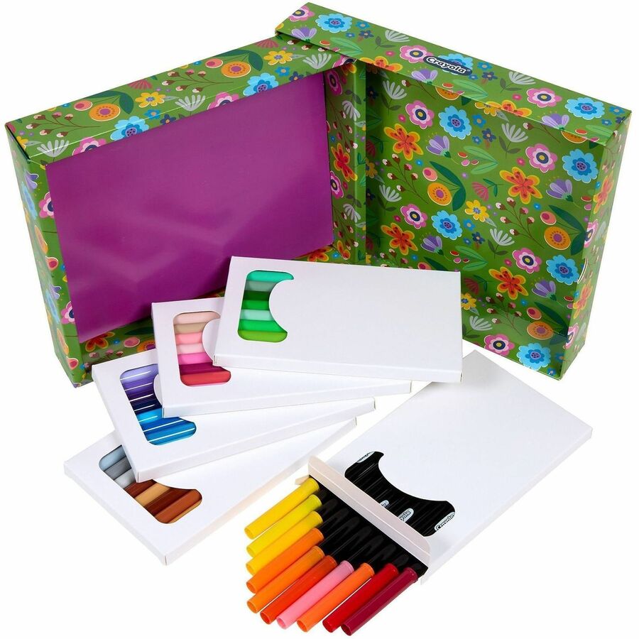 Image of Crayola 586751 Color & Detail Marker Set, Multi Ink, 50 / Pack