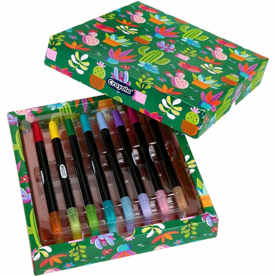 Image of Crayola 586755 Dual-Ended Markers, Multi Ink, Water Based, 16 / Pack